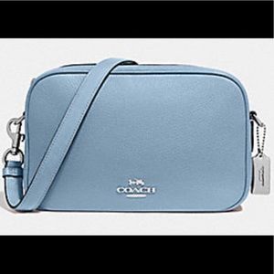 Coach Jess pebble leather adjustable cross body